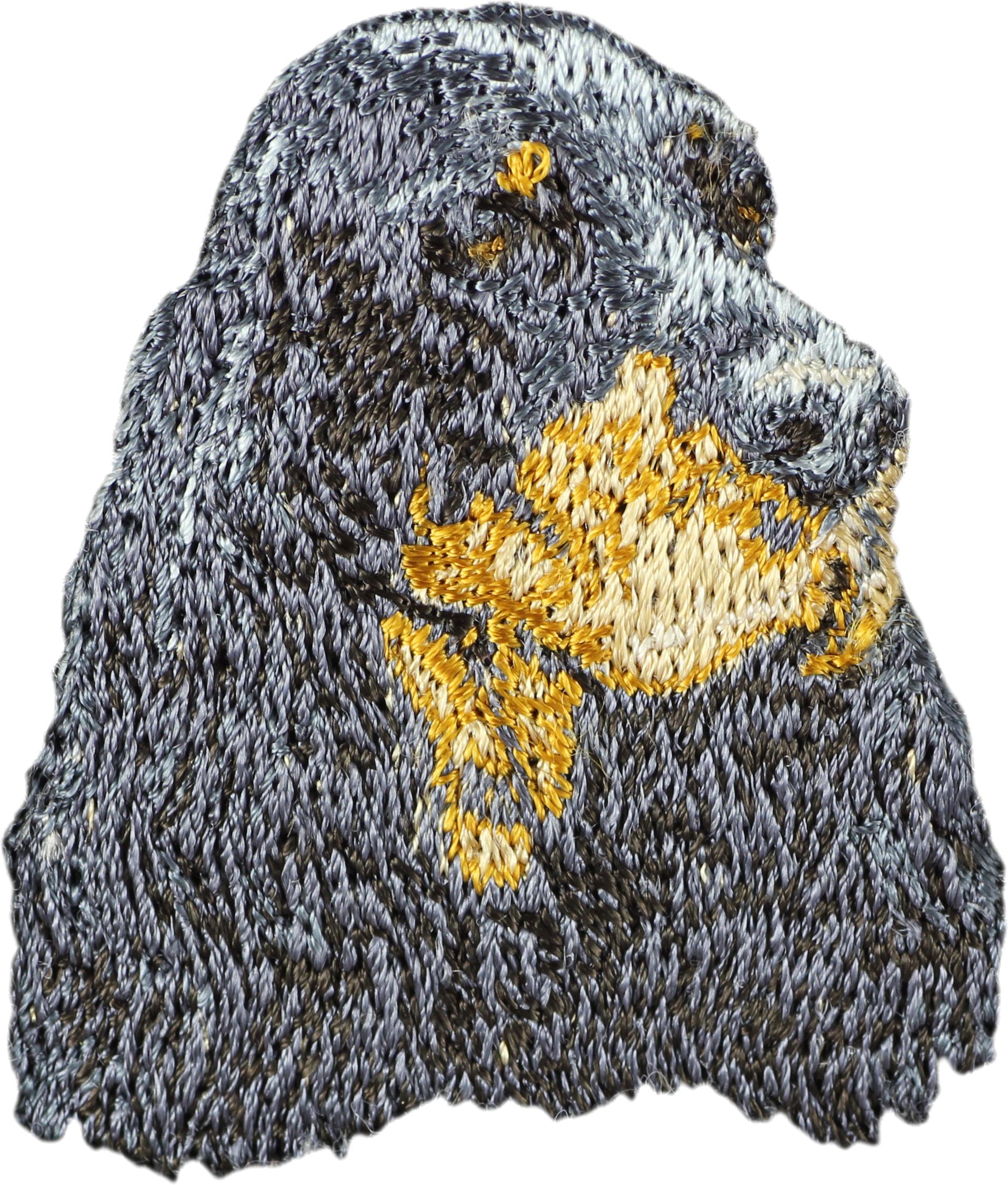 

Gordon setter - dog-shaped patch, embroidered patch, unique decoration for Art-Dog backpack різнокольорові кольору