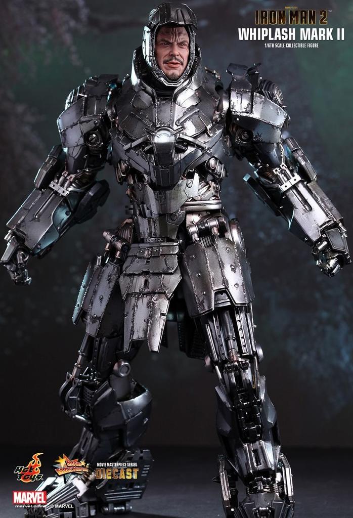 Movie Masterpiece DIECAST Iron Man 2 Whiplash Mark 2 Scale Diecast Painted Movable Figure 1/6 [item]