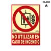 Normaluz Panel Do Not Use In Case of Fire PVC (21 X 30 Cm)