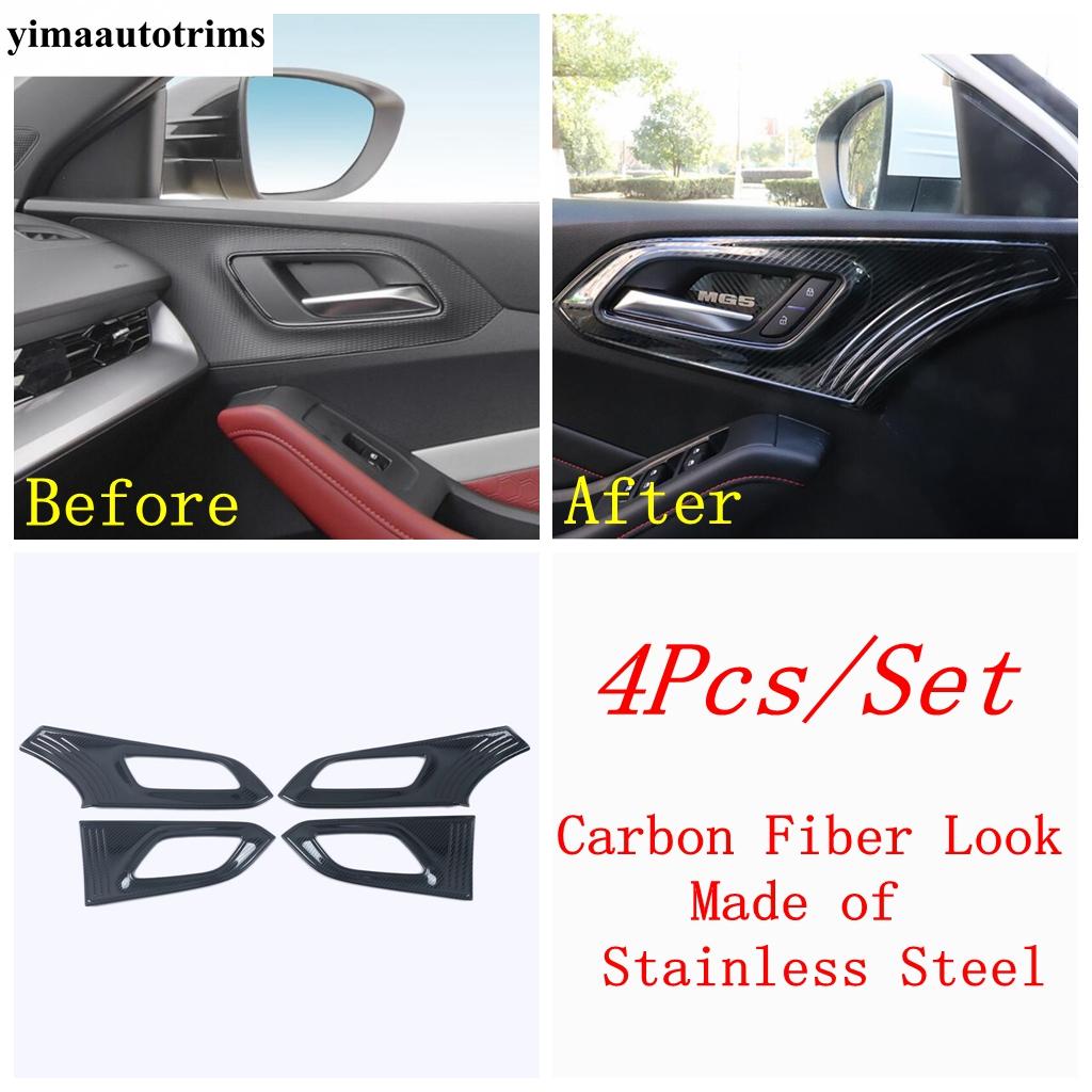 For MG 5 MG5  -  Car Inner Door Armrest Window Glass Lift Switch Panel Handle Bowl Frame Cover Trim Accessories Interior