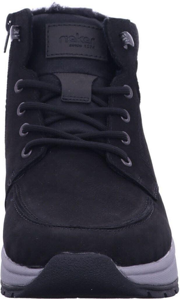 Ботинки Rieker зимние 11020-00 черный карбон серый