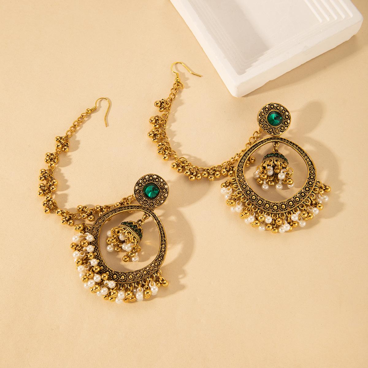 

Серьги с кисточками из бисера для женщин, полые, в ретро-стиле, с подчеркнутой индивидуальностью, украшения в богемном стиле в подарок