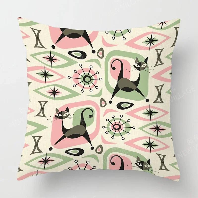 Nordic Fall Home Decor Autumn Throw Pillow Case Sofa Cushion Cover Modern X X Geometry