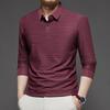 Pierre Cardin Men's Long-Sleeve Polo Shirt