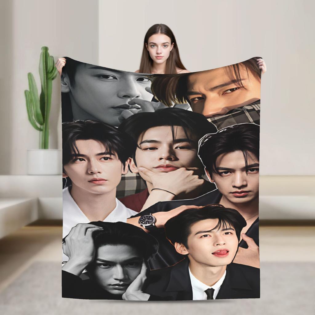 Zhang Linghe Blanket Airplane Travel Flannel Throw Blanket For Couch Chair Warm Custom Quality Bedspread Gift Idea