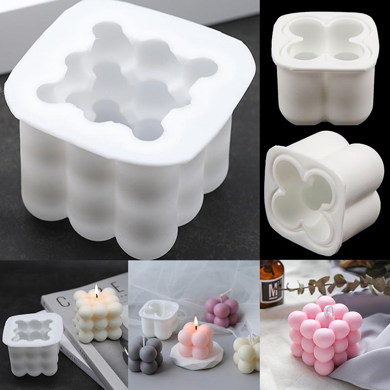 1Pcs Handmade Soy Cube Soap Molds 3d Silicone Mold DIY Candles Mould 1Pcs Handmade Soy Cube Soap Molds 3d Silicone Mold DIY Candles Mould
