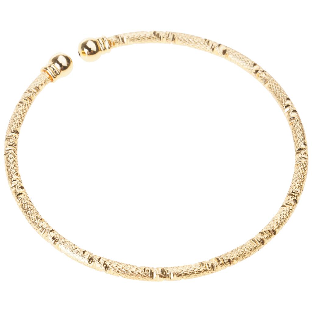 Modern Punk Bracelet Bridal Bracelets Geometric Arm Bracelet Wrist Jewelry Alloy Texture Present for Women and Girls