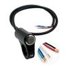 Headlight Brake Fog Light Switch Motorcycle Handlebar Switch Power Start Switch with Automatic Return Button
