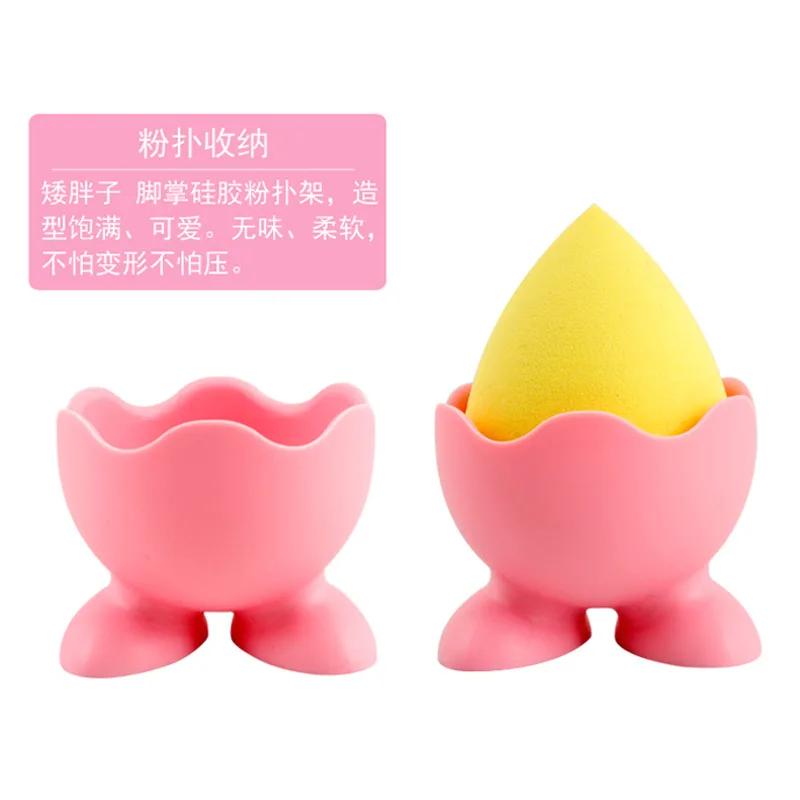1/3Pcs Silicone Egg Cup Colorful Soft Silicone Egg Cup Boiled Egg Serving Cup Egg Tray Egg Holders Stands Kitchen Tools Gadgets