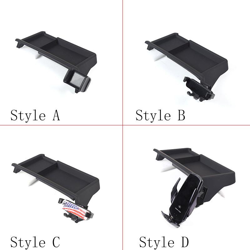 For BMW X1 U11 -2024 Central Control Navigation Phone Holder Storage Box Phone Holder Tray Car Accessories