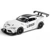 1/22 Scale Toyota Supra Alloy Racing Car Model Diecast Sound & Light Toy Modle Home Interior Decoration Children Birthday Gift