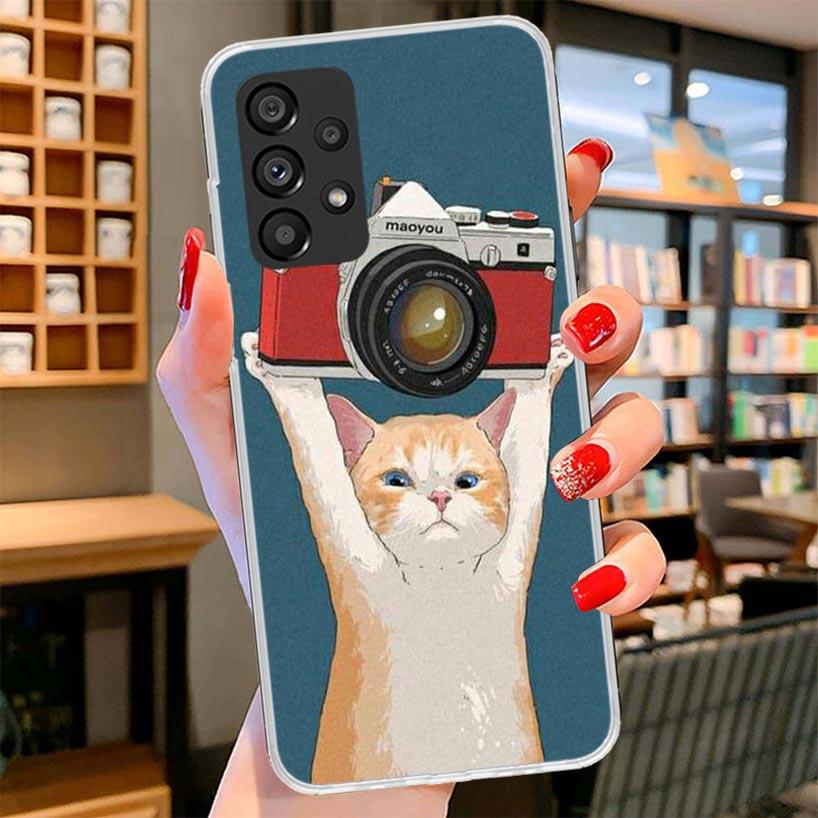 

Cute Cartoon Lucky Cats Phone Case For Samsung Galaxy A17 A37 A57 A16 A26 A36 A56 A15 A25 A35 A55 A14 A24 A34 A54 A13 A23 A33 A5 Samsung A13 5G