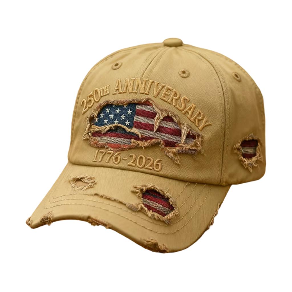 Men's And Women's Commemorative Hat, Distressed Adjustable Sun Hat, Fun Hat