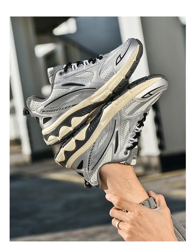 A98 Unisex Mesh Running Shoes - Lightweight, Breathable, Shock-Absorbing for Spring/Summer Outdoor Activities and Travel.