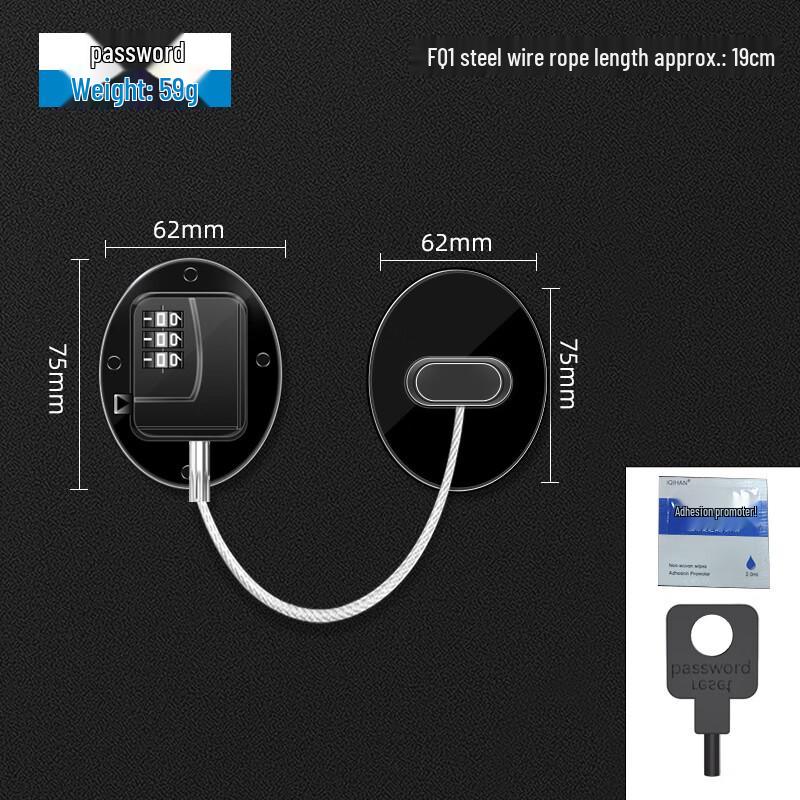 Jiangbo Punch-Free Window and Door Safety Lock