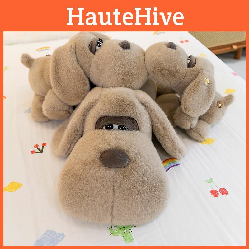 Big Eyed Bees Dog Plush Toys For Children Office Sleeping Stuffed Doll Gift