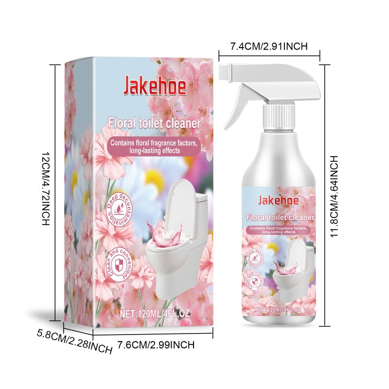 Toilet Bowl Cleaners 120Ml Floral Scent Refreshing Cleaners Water Ring Stain Remover Heavy Duty Cleaning Deodorizer For