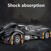 1/24 Classic Movie Car Alloy Batmobile Bat Sports Car Model Diecast Metal Toy Racing Car Model Sound Light Simulation Kids Gifts