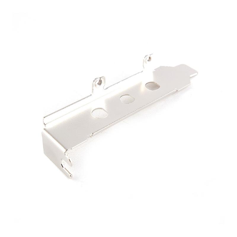 Universal Half Height PCI Bracket For Wireless Networking Card Durability Metal Construction Easy Installation Silver Color
