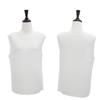 Shiz Madam Gravity Cream Pleated Tank Top Mother Wear T57380