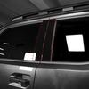 For Kia TASMAN 2025 2026 4PCS ABS B-pillar Sticker Cover Trim Exterior Accessories LHD/RHD
