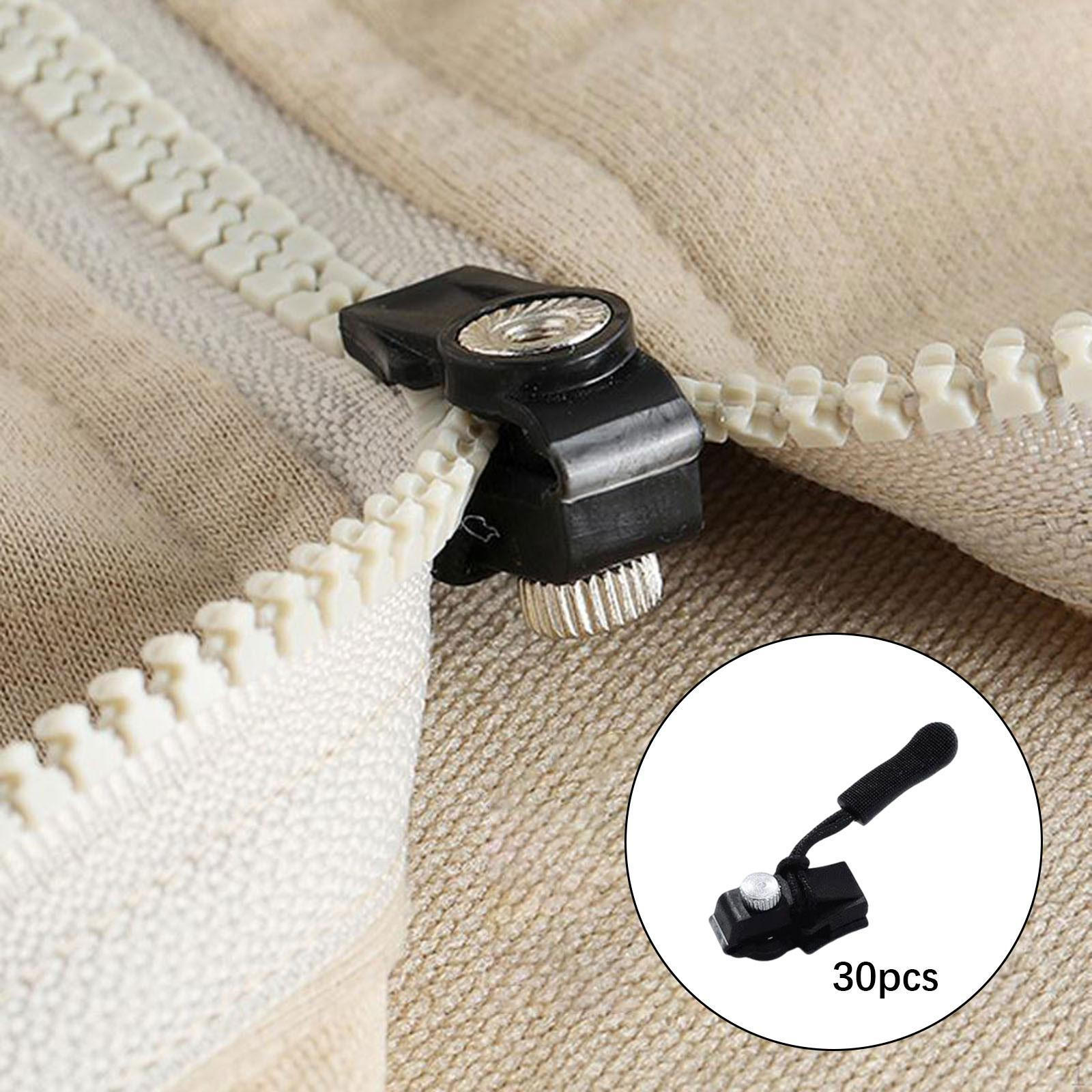 

30 шт. Набор для ремонта молнии, универсальная съемная замена бегунка для брюк