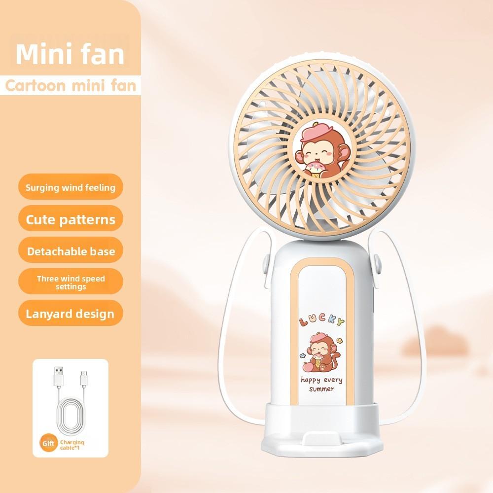 Cute Collapsible Usb Fan With 3speed Settings For Children And Personal Use