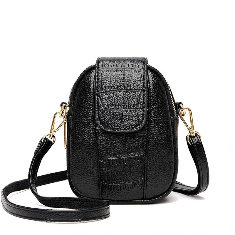 Crocodile Pattern PU Leather Women Shoulder Bag Small Flap Mini Crossbody Bags Summer Phone Purse Lady Messenger Bag