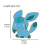 Anime Pokémon Emaille-Anstecker für Rucksäcke Niedliche Pikachu Gengar Glurak Broschen Metall Emaille Abzeichen Pins Pokemon Sammlung Geschenk
