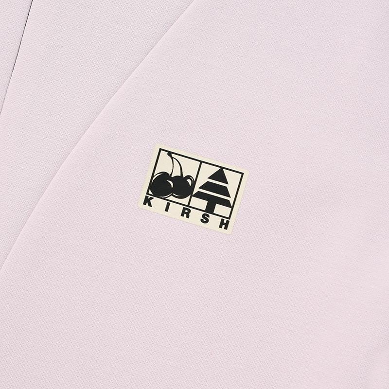 KIRSH Color Point Half Zip Long Sleeve [Light Lavender]