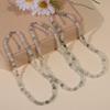 Tian Shan Emerald Jade Necklace & Bracelet Set for Women - Simple, Luxurious Design with Natural Stone Beads