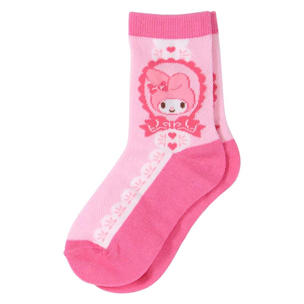 Sanrio Kids Socks My 689220 3-Pair Set, Melody, 16-18cm,