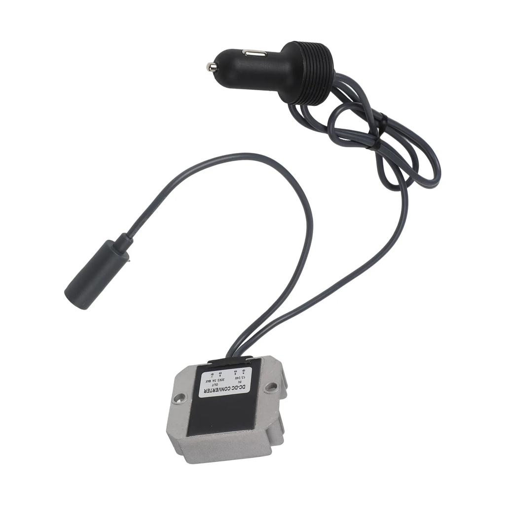 12V/24V To 30V 3.5A DC Power Boost Converter Transformer Power Cord Extension Cable With Car Interface For Starlink For Mini