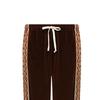 Knitted Sweatpants Men's Brown 595527-XJBTB-2044