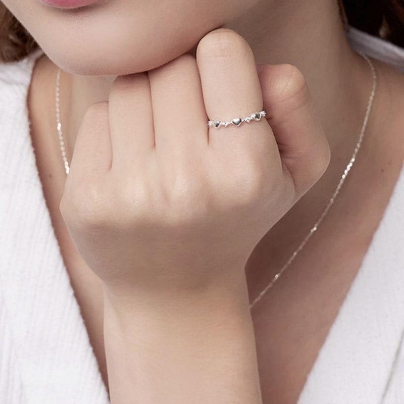 engbrox Heart Bridge Ring