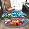 Robocar Poli, Covoraș Scaun Stație de Salvare Covor Rotund Covor Birou, Antiderapant, Potrivit pentru Decor Camere de Zi, Dormitoare.1205497a