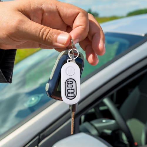 Kitchen Timer with Keychain, Stopwatch for Studying, Running, Cooking