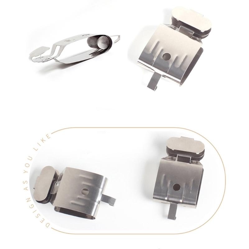 Stainless Steel Darkroom Film Clips to Prevent Curling of Camera Negatives While Drying Safely 2PCS