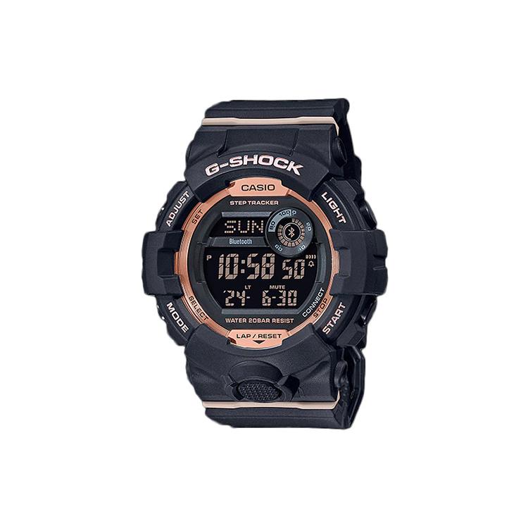 CASIO G SQUAD Collection G SHOCK Quartz Movement Resin Strap Watch Women s Watch Black Dial GMD-B800-1 Black Dial