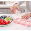 Ice Pop Mold Set 2 Pack Silicone 50 Ice Cream Sticks Pink Popsicle Maker DIY Frozen Treat Kit
