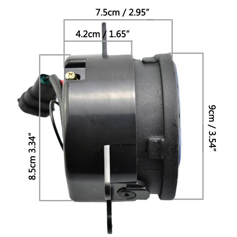 2PCS Fog Light Angel Eye Daytime Running Light For Ford Ranger 2012 Fusion Estate JU 2002-2008 Fog Lamp Assembly H11 LED 12V