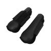 2 Pcs Horse Tendon Boots Set Soft Prevent Slip Cushioning PU Shell Tendon Guard Boots for HorsesBlack Front Legs XL