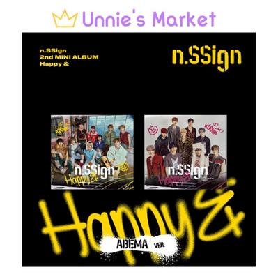 'Happy &' 2. MINI-ALBUM (ABEMA #1 ver. / ABEMA #2 ver.)