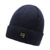 Ski Pullover Knitted Hat Men's Winter Warm Outdoor Cycling Cold-Proof Ear Protection Wool Cotton Hat