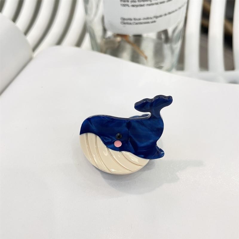 Wal Mini Haarspange Haarspange Meeresleben Haarfang Haarspangen Haarschmuck Haarornament