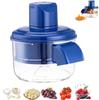 Automatic Electric Machine for Peeling Grapes Skin Dissolving Fruit Preparation Tool Hands-free for Berries and Fruits