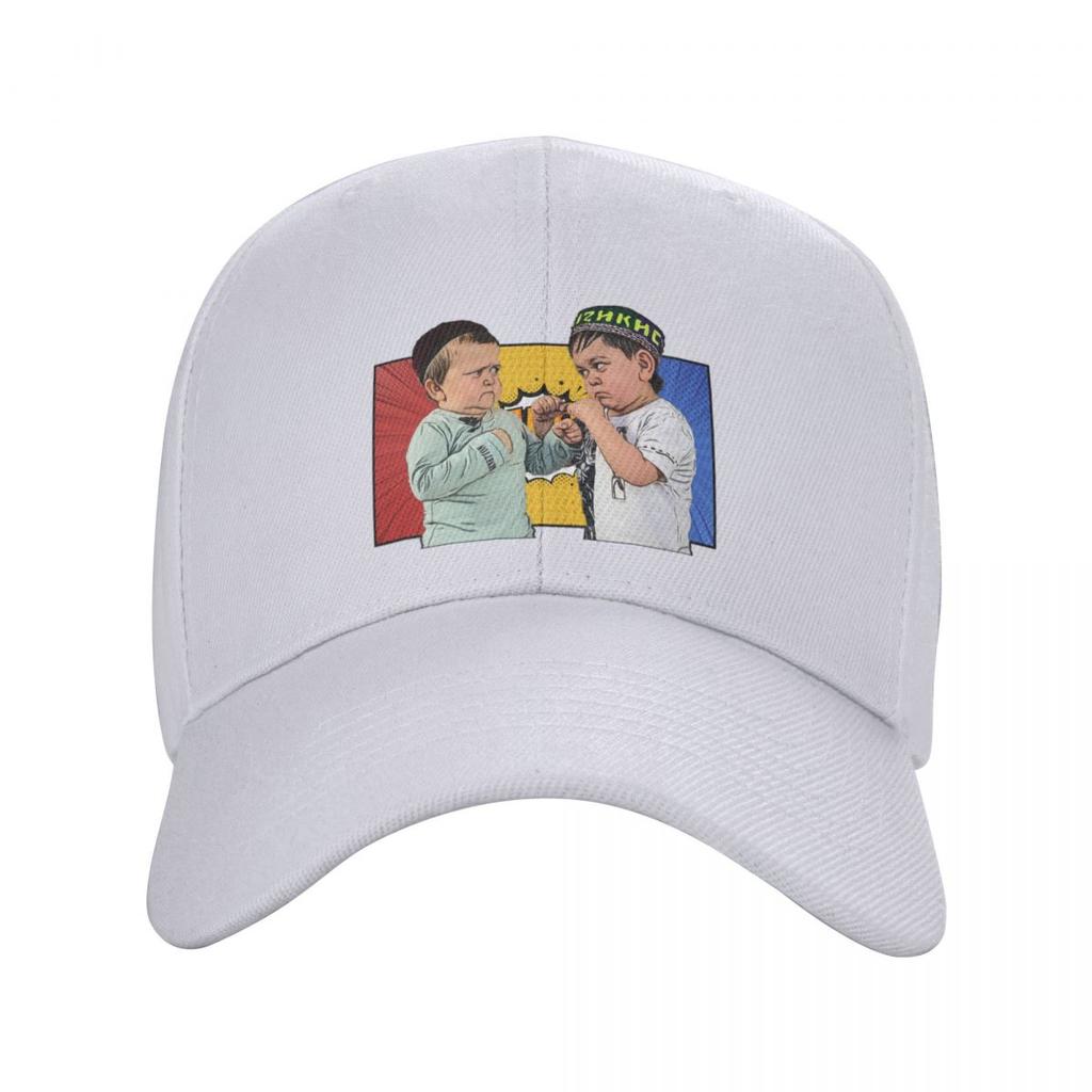 Hasbulla Vs Abdu Baseballkappe für Damen, Unisex, verstellbar, Mini-Khabib-Dad-Hut, Outdoor-Sommer-Snapback-Hüte