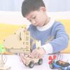 Wooden Diy Piano Music Box Handmade Science Experiment Educational Toy For Kids 23*15*4cm