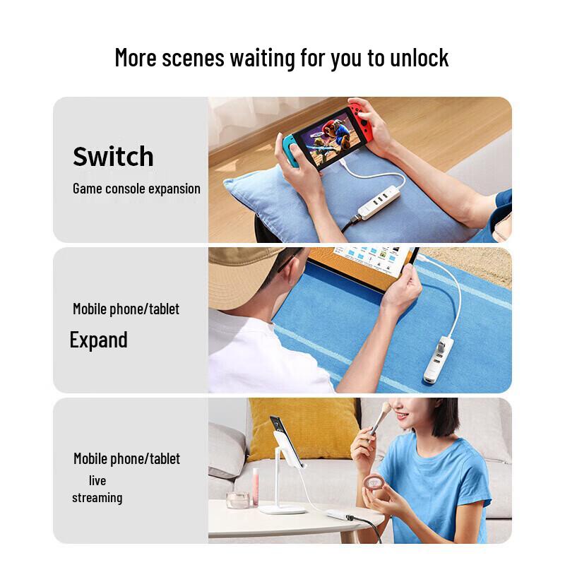 UGREEN CM530 USB to Gigabit Ethernet Adapter Hub