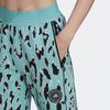 Adidas X Stella McCartney High-Waist Printed Casual Sweatpants Women Bottoms Green HA8965